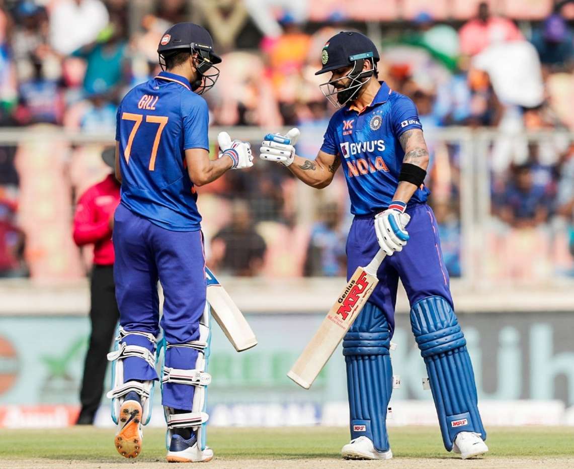 You are currently viewing Virat Kohli Shubman Gill helped India win by 317 runs