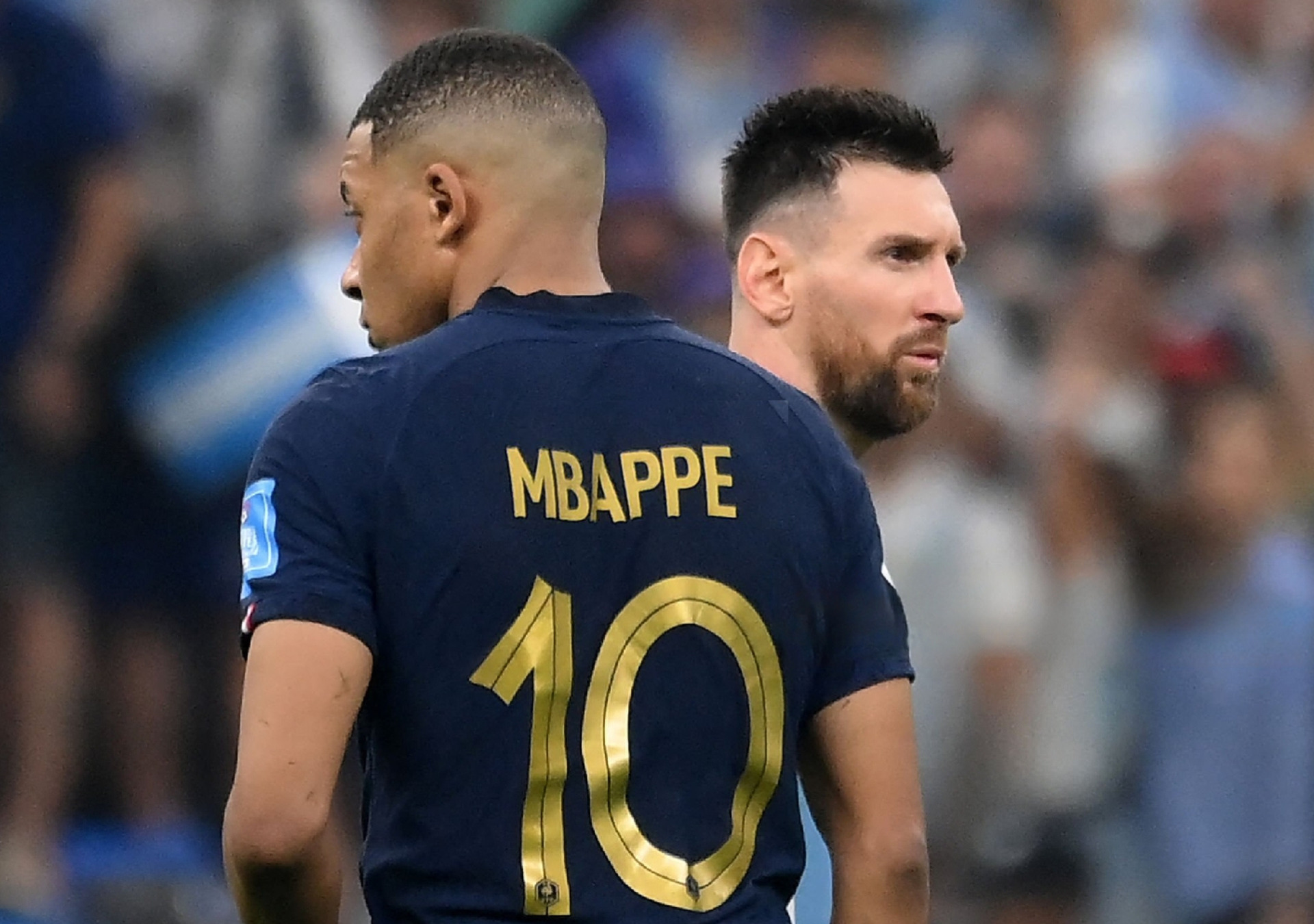 Lionel Messi, Kylian Mbappe | Getty Images